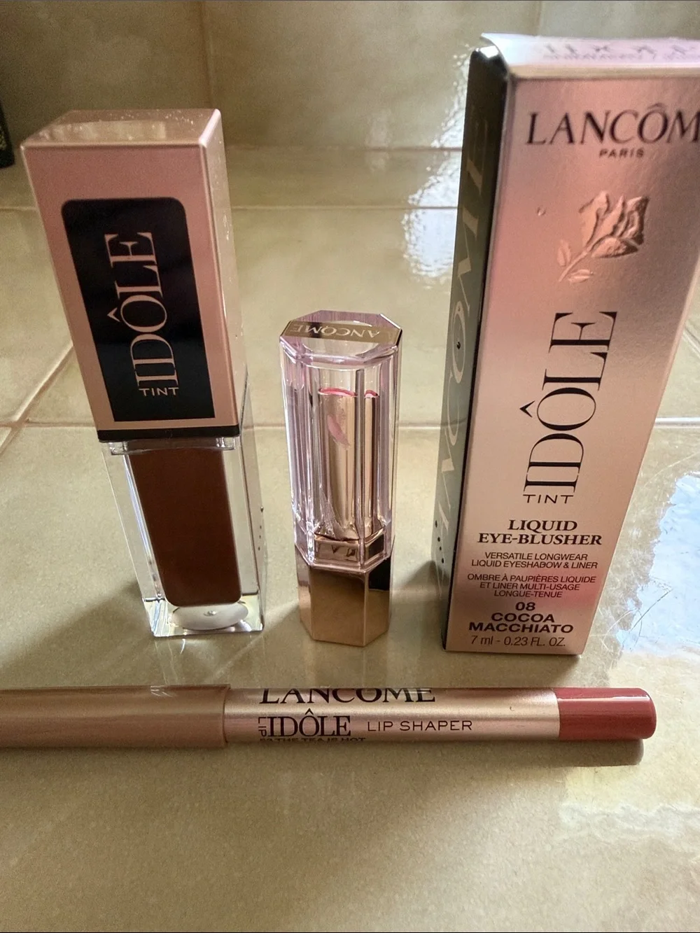 Lancôme Idôle Tinted Lip Set in Pink and Rose Gold